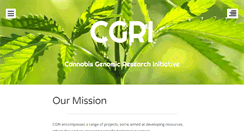 Desktop Screenshot of cannabisgenomics.org